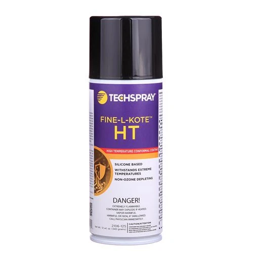 TechSpray 2106-12S 12 oz. Fine-L-Kote HT High-Temp Silicone Conformal Coating