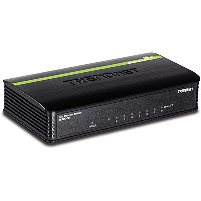 TrendNet TE100-S8 8-Port 10/100 Mbps GREENnet Switch