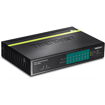 TrendNet TPE-TG80g 8-Port Gigabit PoE+ Switch