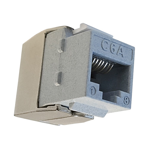 Quest NKJ-7509 Cat6A UTP 180-Degree Tooless Keystone Jack
