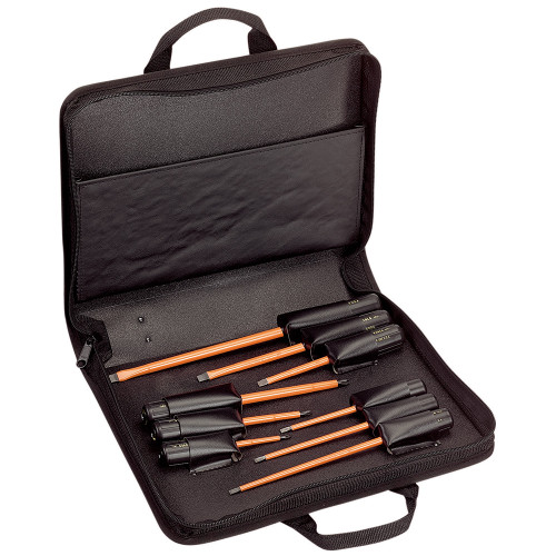 Klein 33528 9-Piece Slotted & Phillips Insulated Screwdriver Set