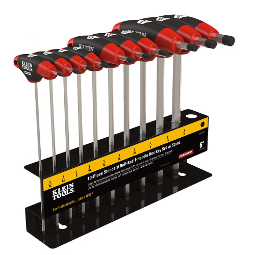 Klein JTH610EB 6-Inch SAE Ball End T-Handle Set