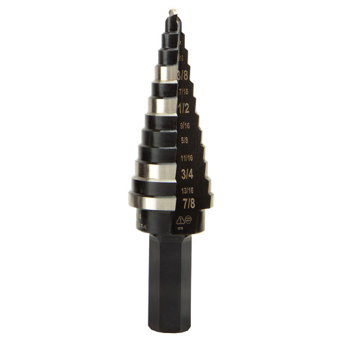 Klein KTSB14 Double-Fluted #14 Step Drill Bit