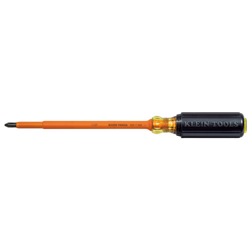 Klein 6037INS 7" Insulated #2 Phillips Screwdriver