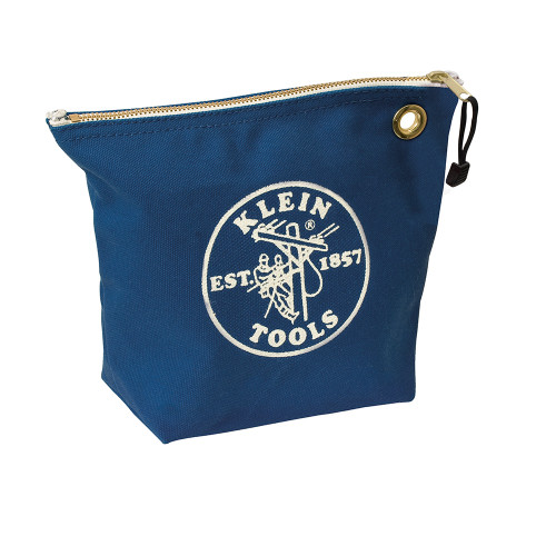 Klein 5539BLU Blue Canvas Zipper Bag