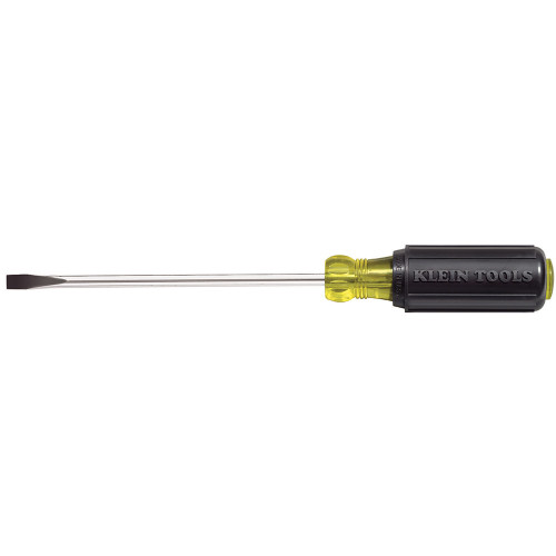Klein 605-10 10" Shank 4" Cabinet Tip Screwdriver