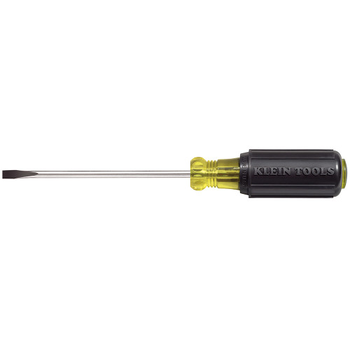 Klein 601-4 4" Shank 3/16" Cabinet Tip Screwdriver