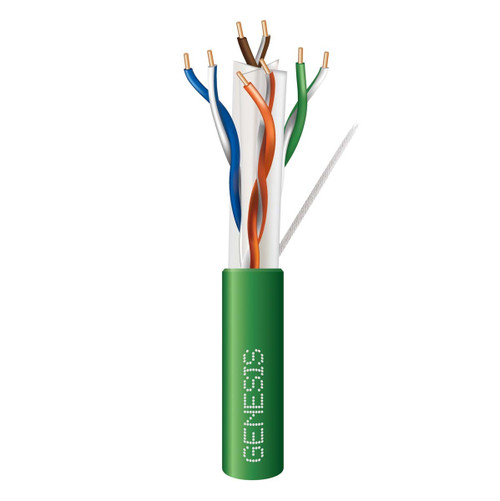 Genesis 50921105 23/4PR Cat6+ Green 1000Ft. Pull Box