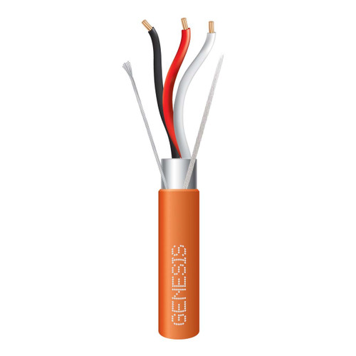 Genesis 32272103 22/3 Stranded Shielded Orange 1000Ft. Reel-in-a-Box