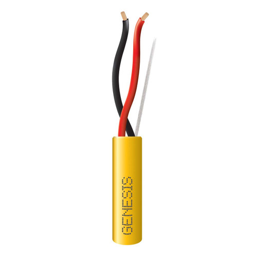 Genesis 52505502 16/2 Stranded Yellow 500Ft. Pull Box