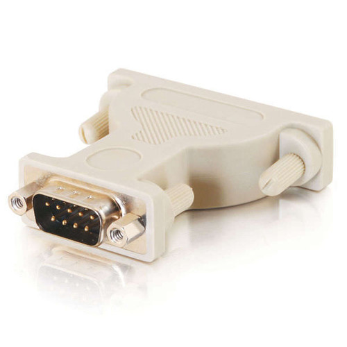 C2G CG02450 DB9 Male to DB25 Male Serial RS232 Adapter