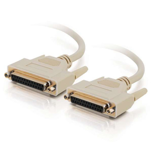 C2G CG02643 3Ft DB25 F/F Serial RS232 Extension Cable
