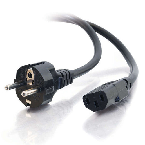 C2G CG03138 2.5M 14 AWG European Power Cord