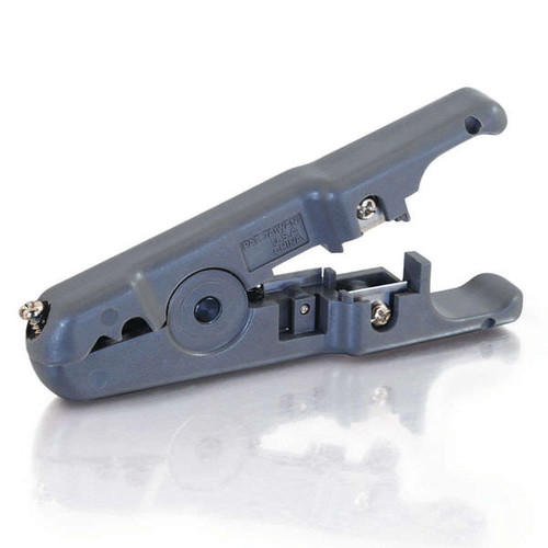C2G CG04624 Round/Flat Multi-Conductor Cutter & Stripper