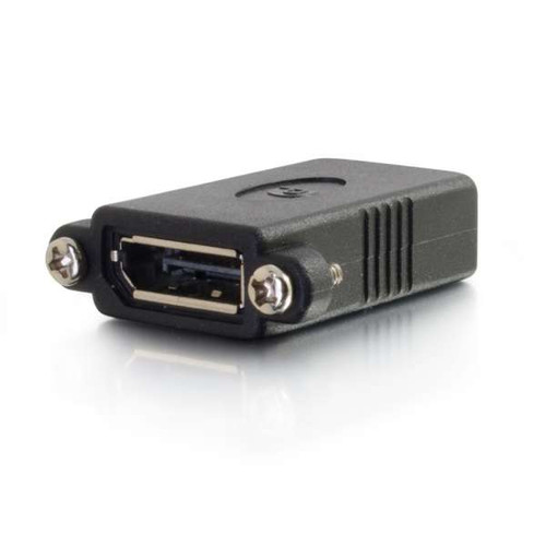 C2G CG18405 DisplayPort Female to Female Panel Mount Coupler