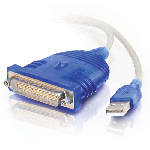 C2G CG22429 6Ft USB to DB25 Serial RS232 Adapter Cable