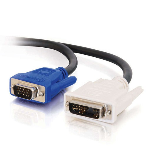 C2G CG26955 3M (9.8Ft) DVI Male to HD15 VGA Male Video Cable