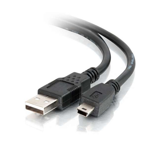 C2G CG27005 2M (6.6Ft) USB 2.0 A to Mini-B Cable