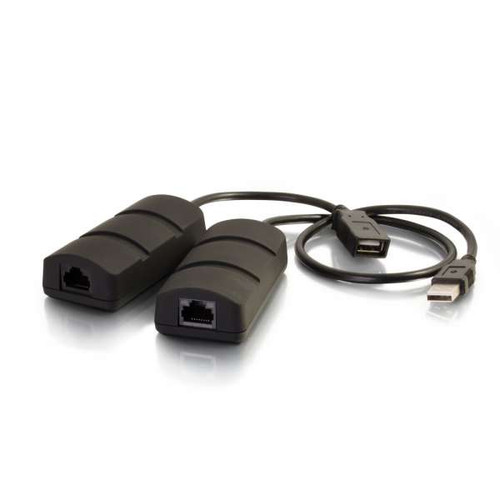 C2G CG29338 USB 1.1 Over Cat5 Superbooster Extender Dongle Kit