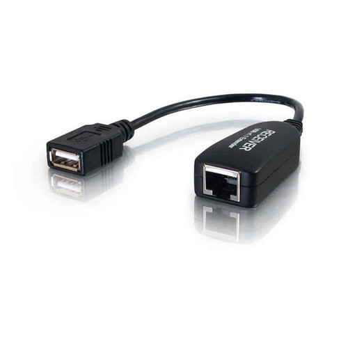 C2G 29350 1-Port USB 1.1 Over Cat5 Superbooster Extender Dongle Receiver