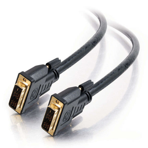 C2G CG41200 15Ft Pro Series M/M Plenum CMP-Rated Single Link DVI-D Digital Video Cable