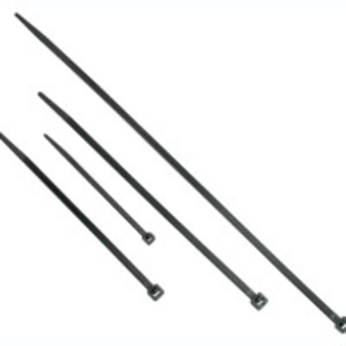 C2G CG43223 11.5" Black Releasable/Reusable Cable Ties, 50 Pack