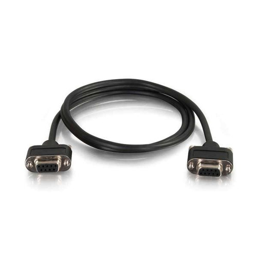 C2G 52174 3Ft Serial RS232 DB9 Null Modem Cable
