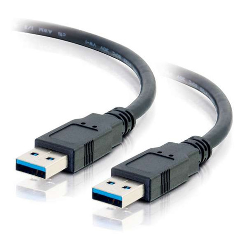 C2G CG54171 2M (6.6Ft) USB 3.0 A Male to A Male Cable