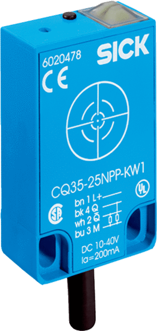 Sick 6020478 CQ35-25NPP-KW1 Capacitive Proximity Sensor