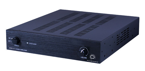 Vanco PA2X60 2 Channel 120 Watt Class D Amplifier