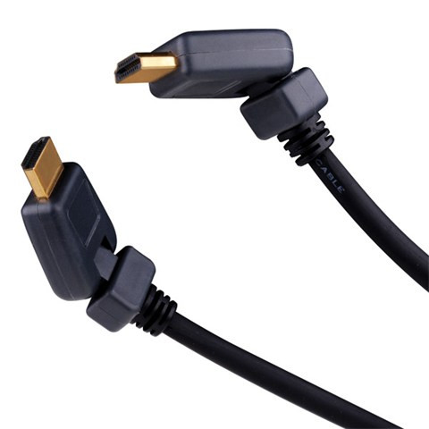 Vanco 299012 12ft. Pro Digital High Speed Ethernet HDMI Swival Cable