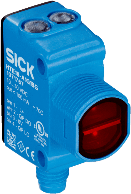 Sick 1080597 HL18T-P3A3BB SureSense Hybrid Photoelectric Sensor