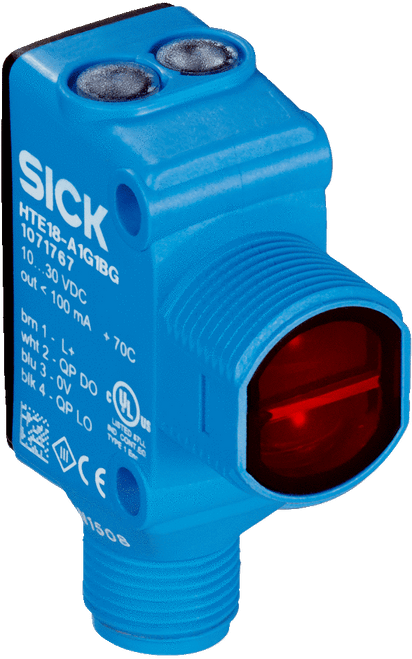 Sick 1078824 HL18T-P4A3BH SureSense Hybrid Photoelectric Sensor