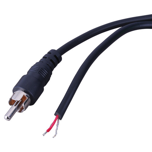 Vanco AC112 6ft. RCA Male Plug to Stripped Tinned End Cable