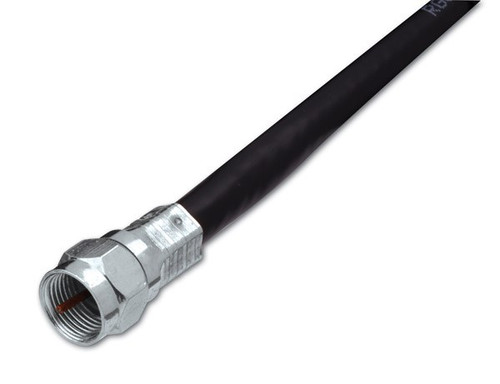 Vanco FFRG6UL100PK 100ft. Weatherproof RG6 "F" Type Plug to "F" Type Plug Coaxial Cable