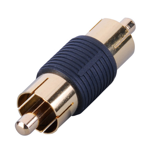Vanco AD550G RCA Male Plug to RCA Male Plug Adapter