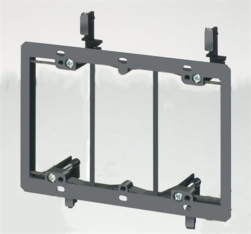 Vanco LV3 PVC Low Voltage Triple Mounting Bracket