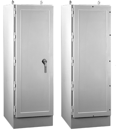 Hoffman A722525FGFS3PT Type 4X Stainless Steel Free Stand Enclosure
