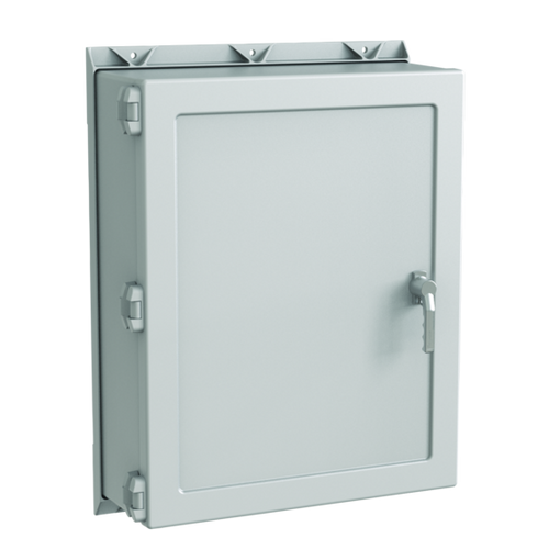 Hoffman A30H2408GQRLP3PT Type 4X Hinge-Cover Enclosure with 3-Point Latch or Quick-Release Latches