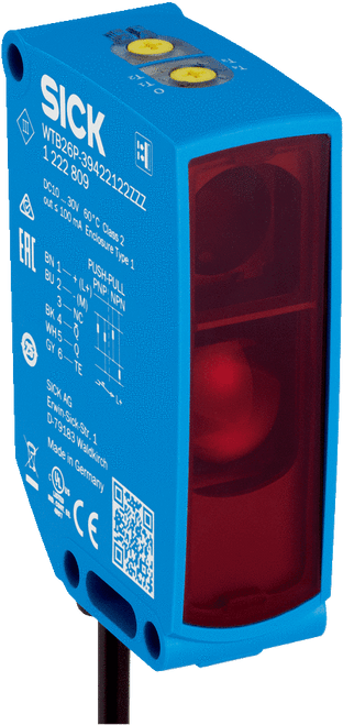 Sick 1222808 WTB26I-39721122ZZZ Compact Photoelectric Sensor