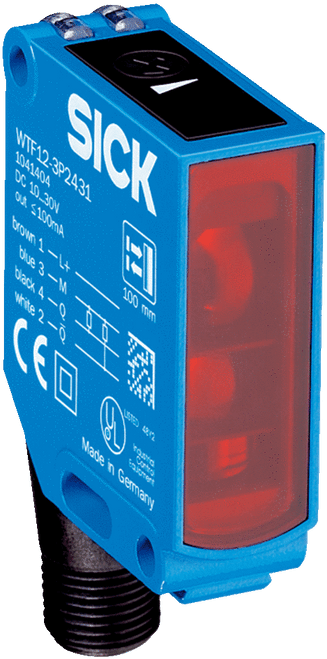 Sick 1041404 WTF12-3P2431 Small Photoelectric Sensor