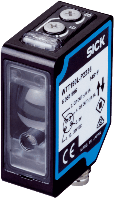 Sick 6055956 WTT190L-P2236 MultiTask Photoelectric Sensor