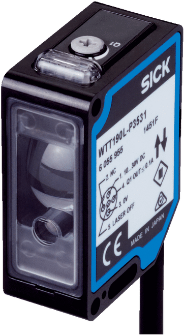 Sick 6055955WTT190L-P3531 MultiTask Photoelectric Sensor