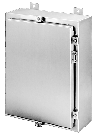 Hoffman A48H3608SS6LP Type 4X Stainless Steel Continuous Hinge Clamp Enclosure