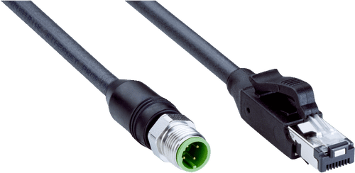 Sick 6050685 YM2D24-200PN4MRJA4 Connection Cable