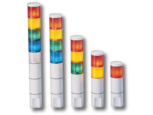 Federal Signal MSL2-120CR 120VAC Clear/Red MicroStat Incandescent Status Indicator