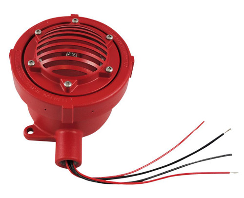 Federal Signal FHEX-24SMR 24VDC Red Supervised Explosion-Proof Vibrating Horn