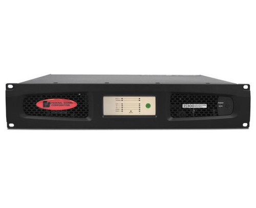 Federal Signal CTS2-300-120-240 300W 120-240VAC High-Powered AudioMaster Public Address Amplifier