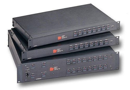 Federal Signal AR2000-M 8-Zone/8 Preset AudioMaster Public Address AudioRouter