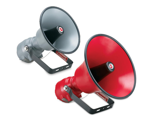 Federal Signal AM300X-R 15W Red Explosion-Proof AudioMaster Public Address Speaker